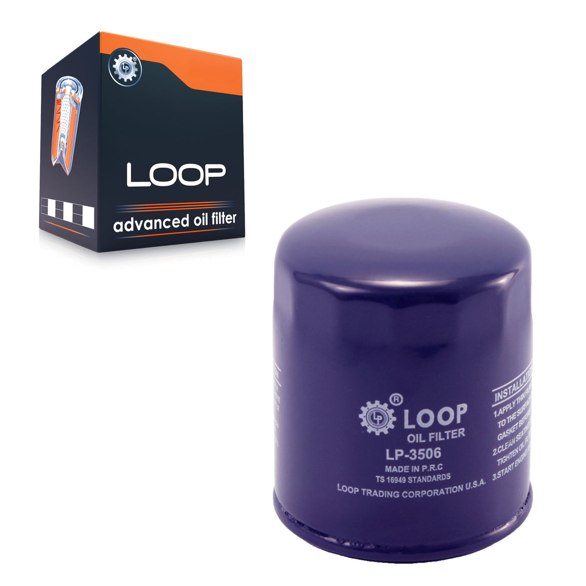 LOOP LOP-LP3506 filtre à huile moteur