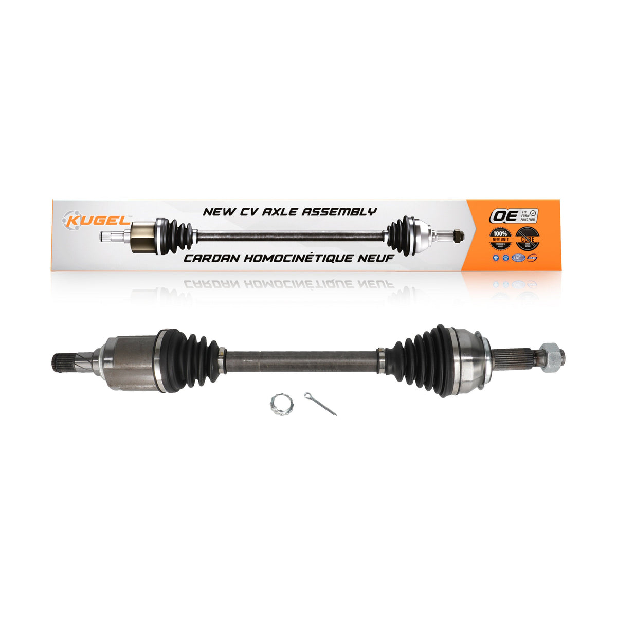 Kugel NCV-NI53051 arbre d’essieu cv avant gauche