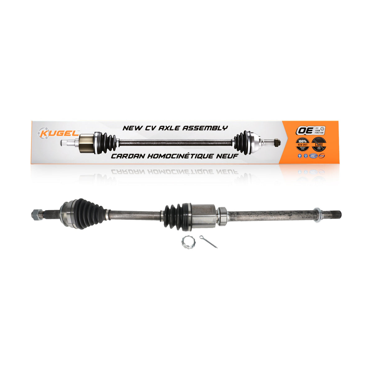 Kugel NCV-NI53055 arbre d’essieu cv avant droit