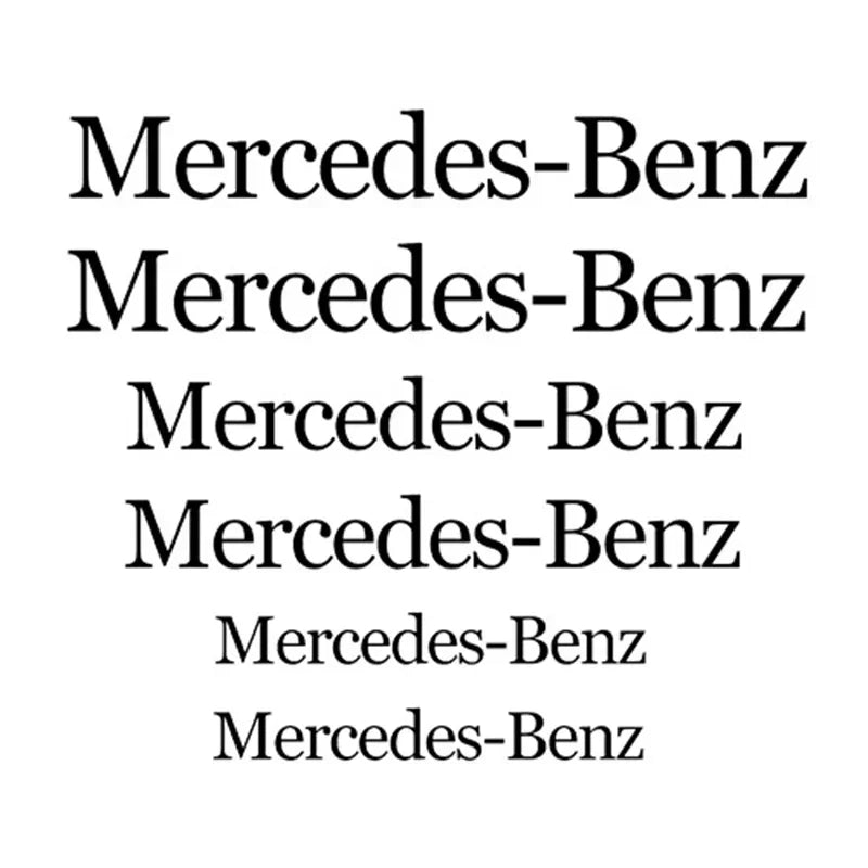 Car Brake Caliper Sticker Decal for Mercedes Benz W166 W212 W213 W246 W176 W177 W205 C180 C63 W167 A B C E Class GLE Decoration