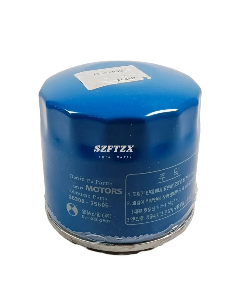 Genuine New 2630035505 26300-35505 Oil Filter For Hyundai KIA Series Model