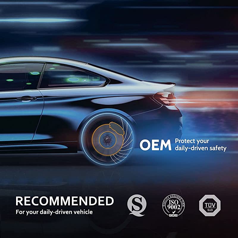 THREEON Ceramic Front Brake Pads For Ford Focus C Max Focus 2.0i Mazda 3 Axela Mazda5 GDB1583 GDB1546 BPYK3323ZA