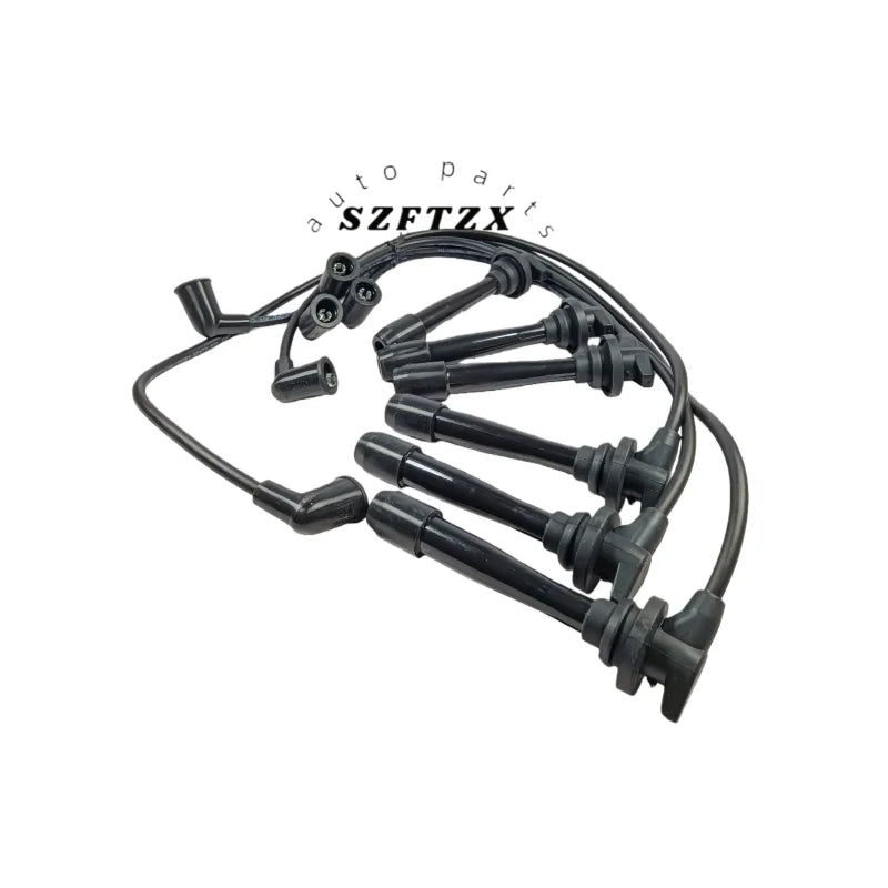 Genuine New 2750137B00 2750137A00 Spark Plug Wire Set 27501-37A00 For Hyundai Sonata Coupe Kia Optima 2.7L and More