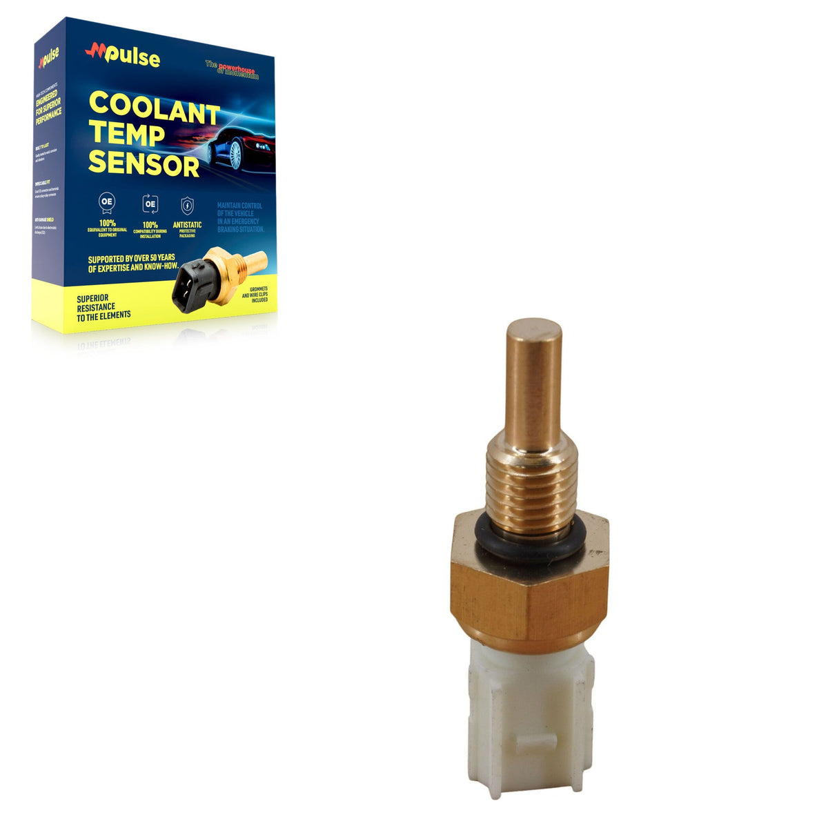 Mpulse SEN-2CTS0123 capteur de température du liquide de refroidissement radiateur, pompe à eau, bloc moteur