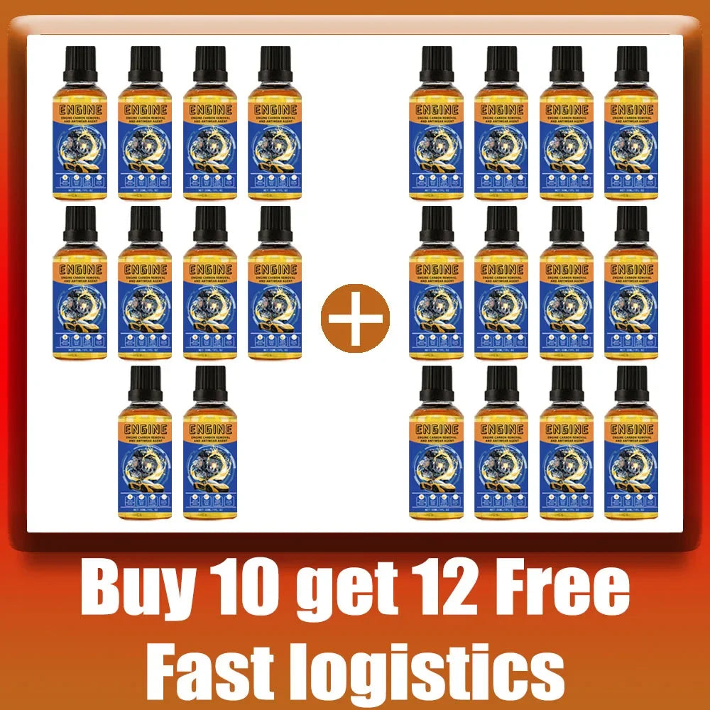 Car Engine Wear Repair Agent Reduce Fuel Consumption Gasoline Diesel Oil Additive Engine Cleaner Catalytic Converter