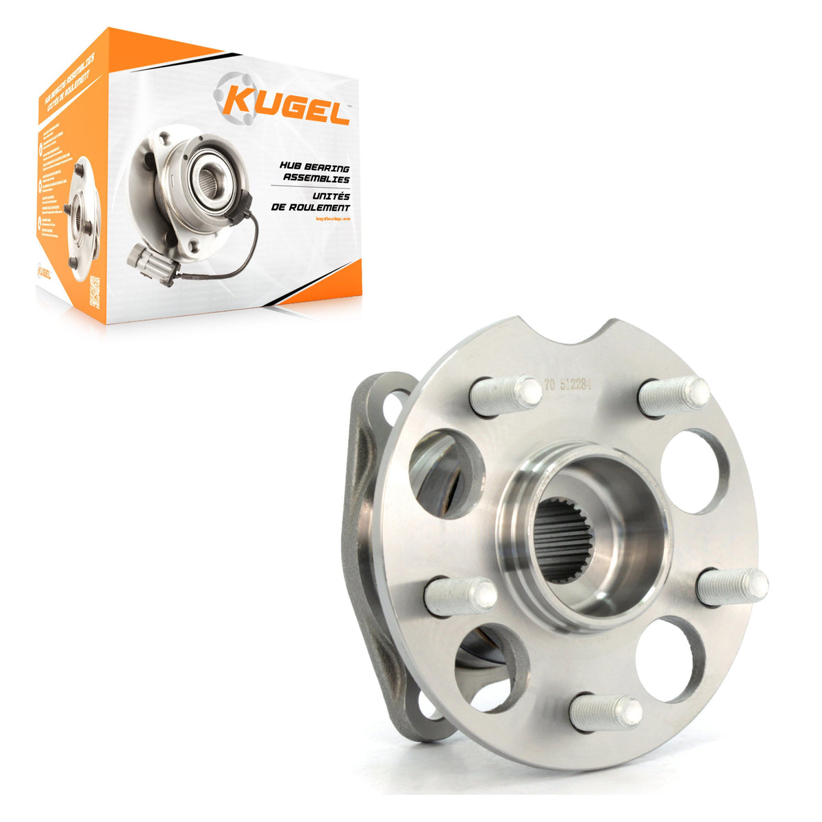 Kugel 70-512284 roulement de roue et moyeu arrière