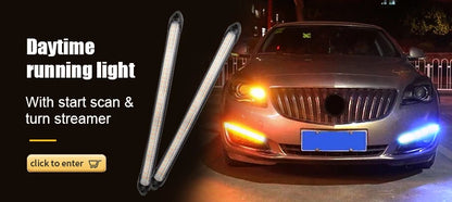 OKEEN Led Car Hood Lights Strip Universal Auto Decorative Atmosphere Lamps Ambient Lights For Car Daytime Running Lights DRL 12V