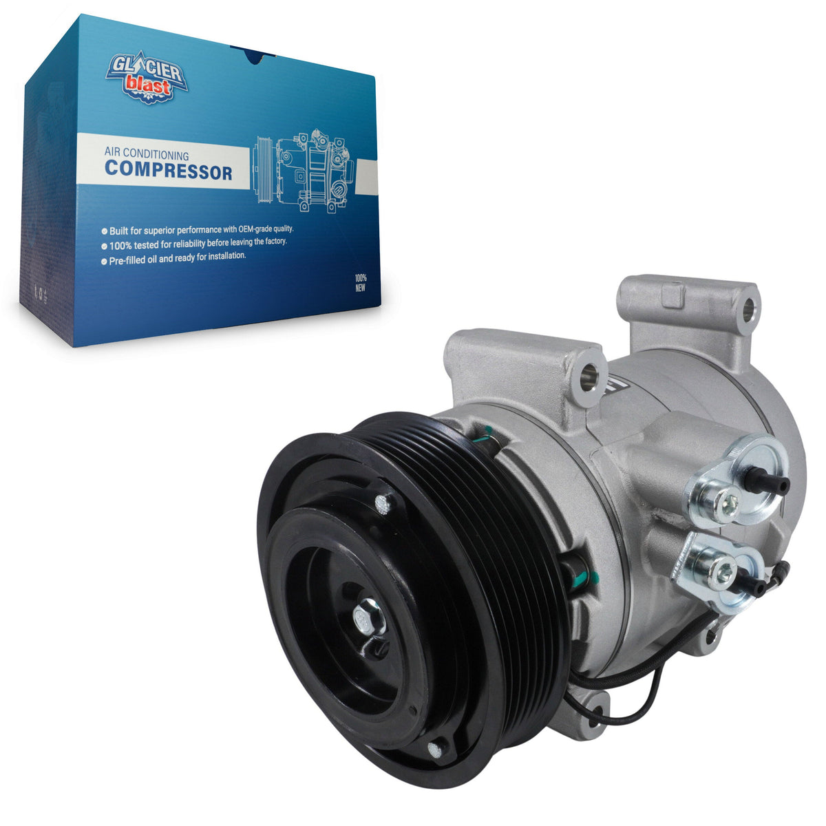 Glacier Blast GLB-TO12357 compresseur de climatisation