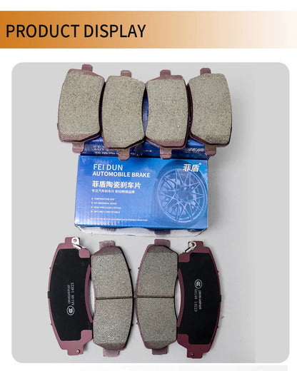High quality New Ceramic Formula Car Brake Pads for Volkswagen ID.3 4 Crozz 5 6 Iltis Jetta City Hybrid Wagon K70 Kafer