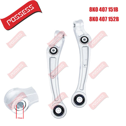 16 Pieces Front Suspension Control Arm Stabilizer Link Tie Rod Kits For Audi A4 B8 8K2 8K5 A5 8T3 A6 4G2 C7 A7 4GA Q5 8RB