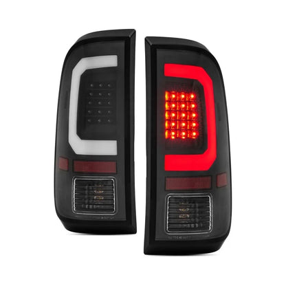 2008-2016 for Ford F-250 Assembly Pair of Black LED Taillights New Condition