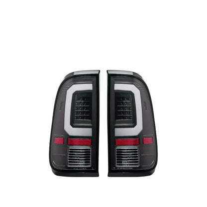 2008-2016 for Ford F-250 Assembly Pair of Black LED Taillights New Condition