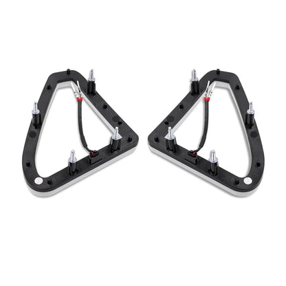 For Ford Mustang 2015 2016 2017 Front Grille Hood Bumper White Led DRL Daytime Running Lights