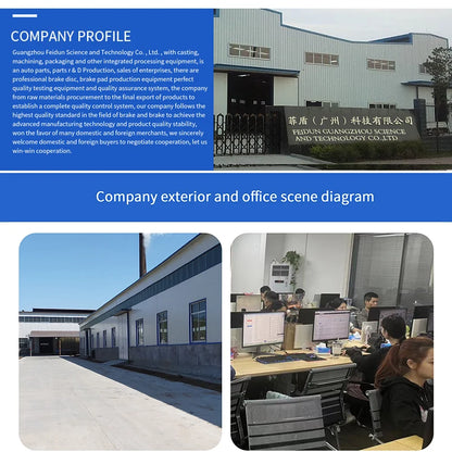 Feidun Brand China Custom auto parts car brake pads New ceramic formula Break Pad For Mercedes Benz C63 CLK63 CLS63 AMG