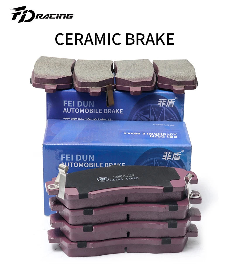 High Performance Genuine Ceramic car brake pads for nissan 300ZX (Z32) 350Z roadster 370Z AD Almera Classic Tino  Altima Ariya 