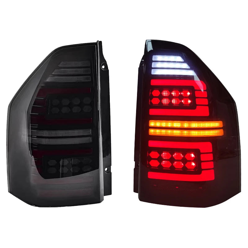 YU GUANG New Style LED Tail Lights for Mitsubishi Pajero V73 2000 2012  Plug and Play V77 V75 V87 Montero Car Accessories