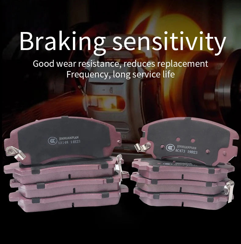 High quality New Ceramic Formula Car Brake Pads for Volkswagen ID.3 4 Crozz 5 6 Iltis Jetta City Hybrid Wagon K70 Kafer