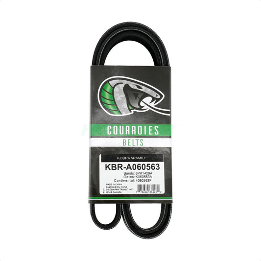 Kobra KBR-A060563 courroie serpentine — accessory drive; main drive