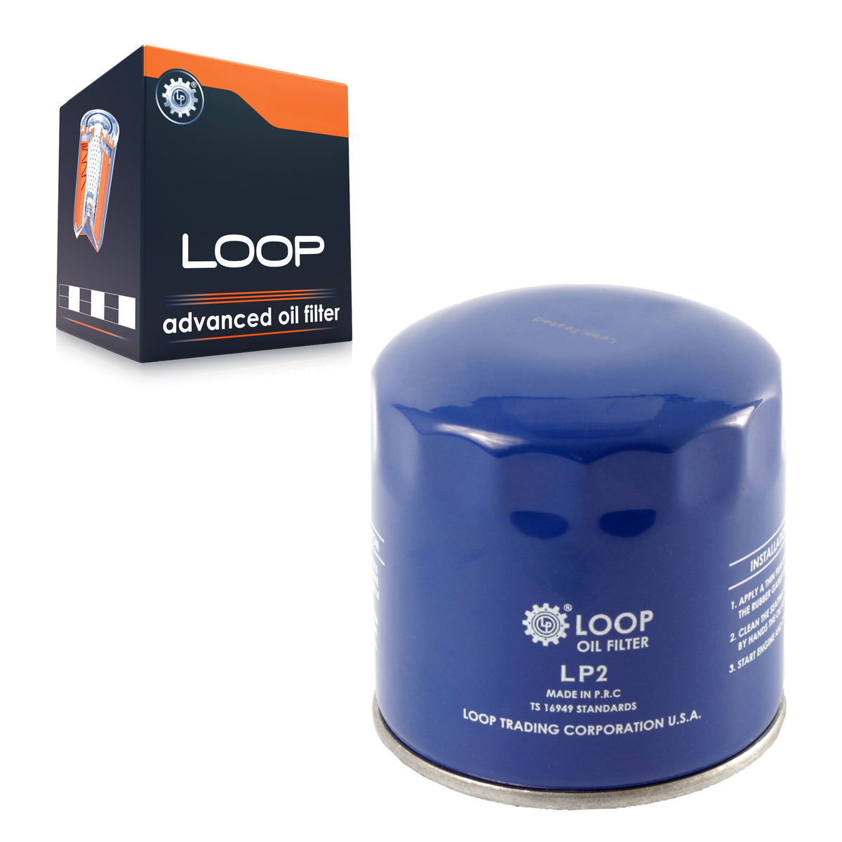 LOOP LOP-LP2 filtre à huile moteur