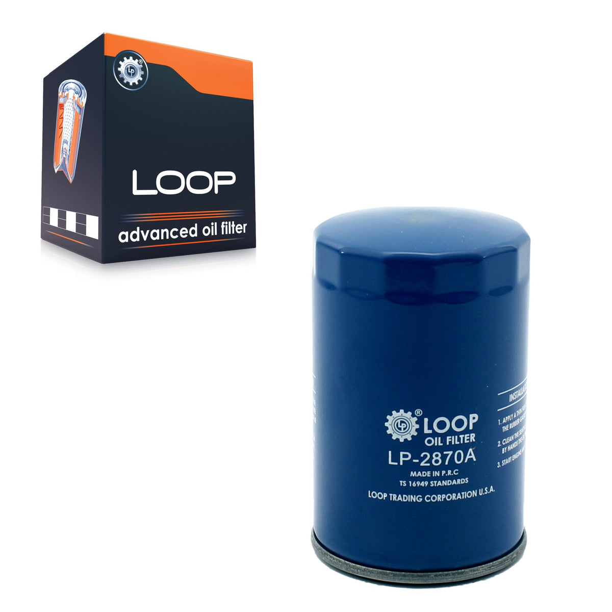 LOOP LOP-LP2870A filtre à huile moteur
