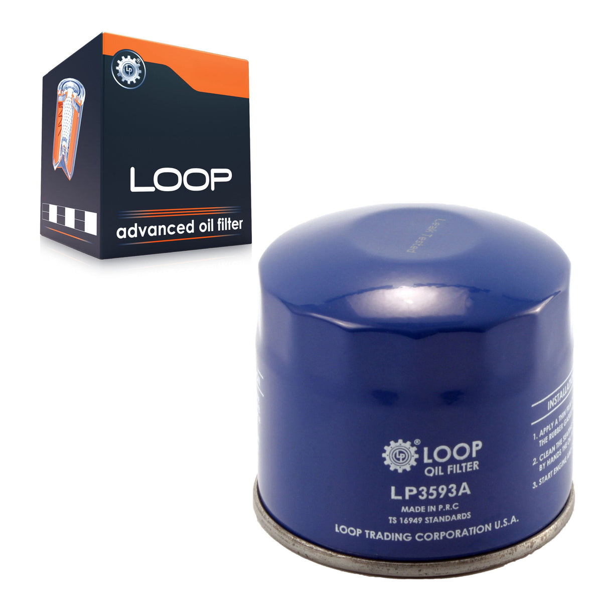 LOOP LOP-LP3593A filtre à huile moteur