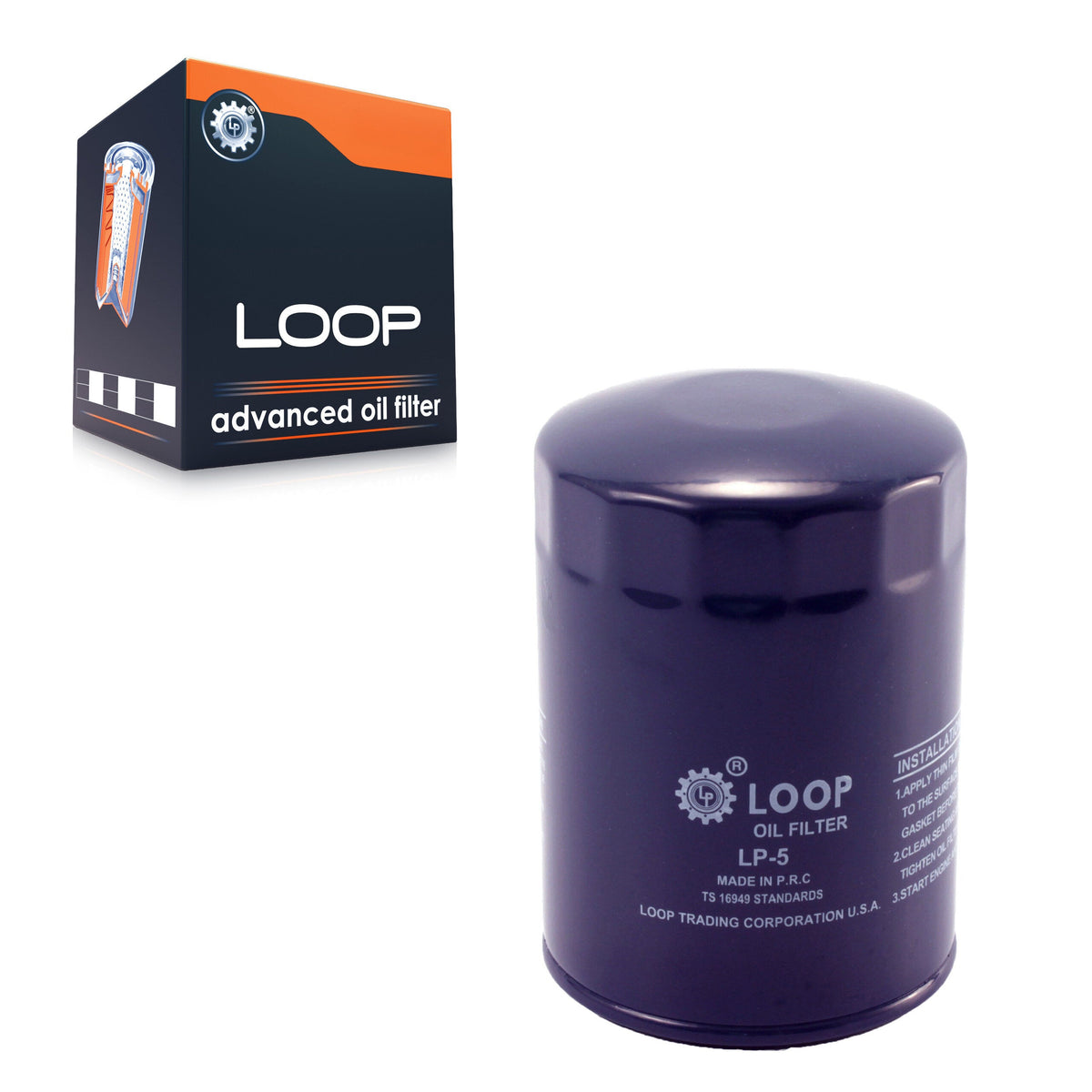 LOOP LOP-LP5 filtre à huile moteur