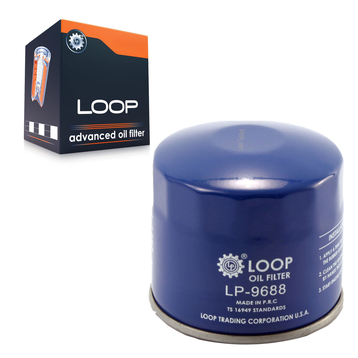 LOOP LOP-LP9688 filtre à huile moteur