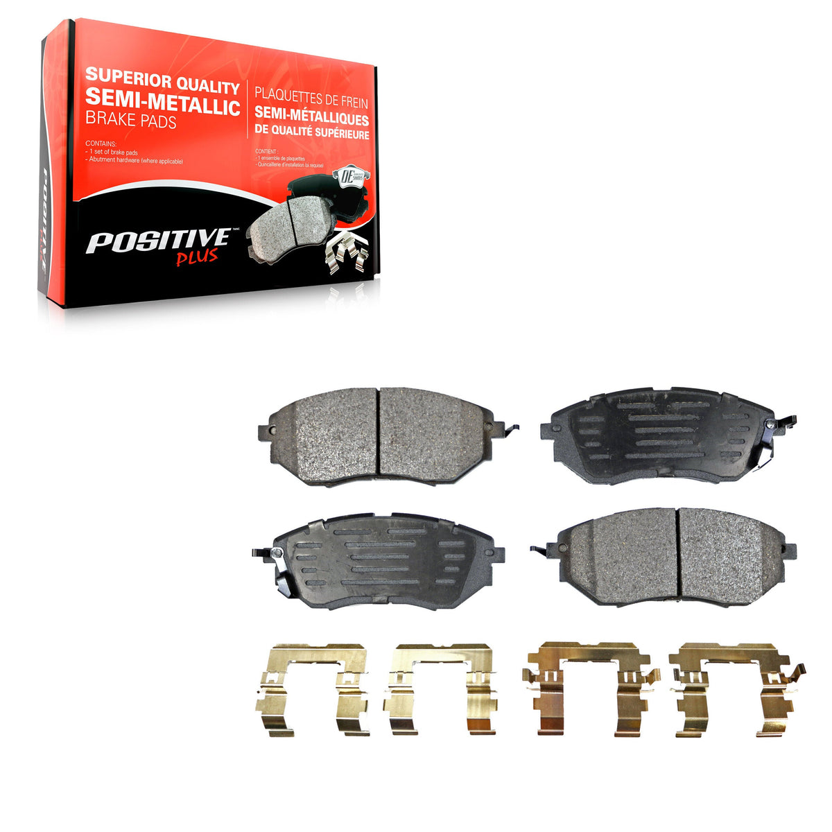 Positive Plus PPF-D1078 plaquette de frein