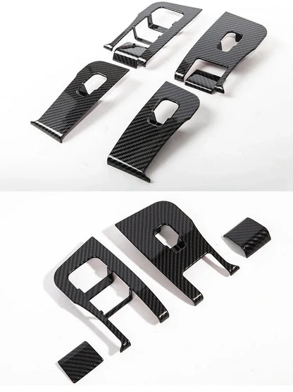 For Tesla Model Y/3/3+ Highland Window Lifter Switch Buttons Cover Trim Frame Button Stickers 2017-2024 Car Interior Accessories