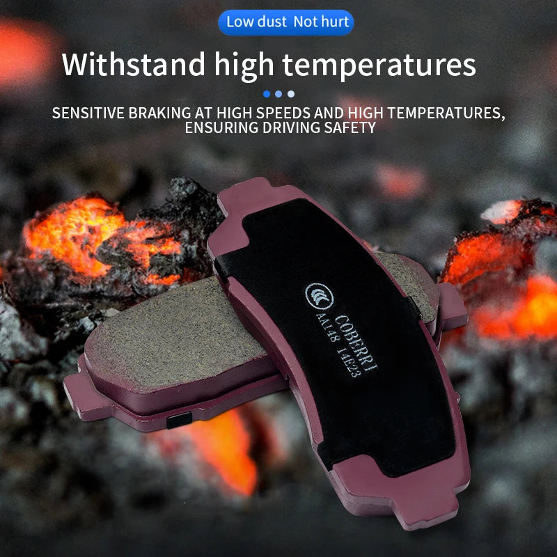 New ceramic formula low-dust Auto parts Car brake pads for Jeep Cherokee CJ Comanche Commander Compass Gladiator Grand Cheroke