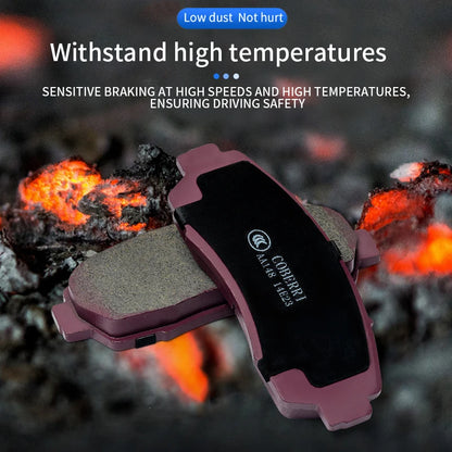 New ceramic formula low-dust Auto parts Car brake pads for Jeep Cherokee CJ Comanche Commander Compass Gladiator Grand Cheroke