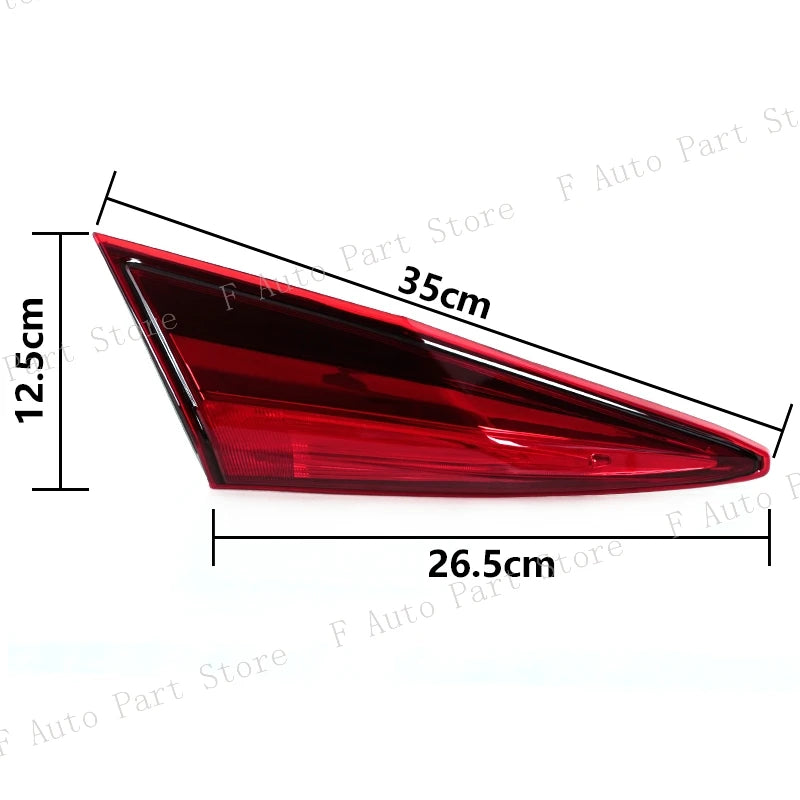 Car Rear Bumper Inner Tail Light Brake Stop Reverse Lamp Taillamp For Honda Civic 10th Sedan 2016 2017 2018 2019