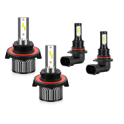 2/4Pcs For Ford F-150 F150 F 150 2004-2010 2011 2012 2013 2014 Car Headlights CSP 3570 Chips Fog Lamp Bulbs 6000K