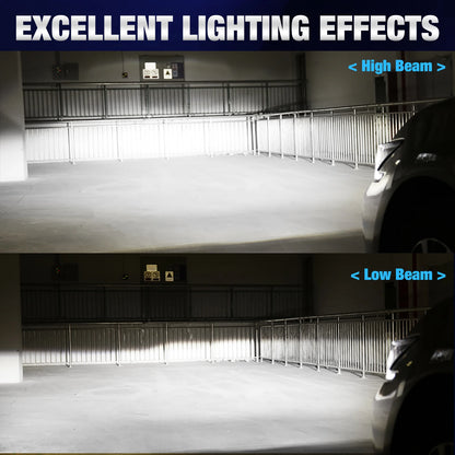 40000LM Canbus H4 LED Headlight Bulbs 9003 HB2 High Low Beam 120W Car Lights 24 CSP 3570 Turbo Led Diode Lamps 12V 6500K