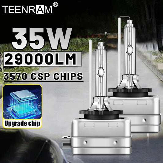 D1S HID Xenon phare 29000LM D1 HID Xenon phares ampoules 3000K 4300K 5000K 6000K 8000K 10000K 12000K auto lampes 12V 24V (livraison : 5 à 12 jours)