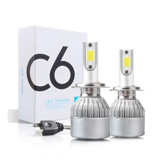 Phare ampoules LED H3 H4 H7 LED voiture étanche lampe Super lumineux CSP phare LED DRL lampe kit haute Low Beam (livraison : 5 à 12 jours)