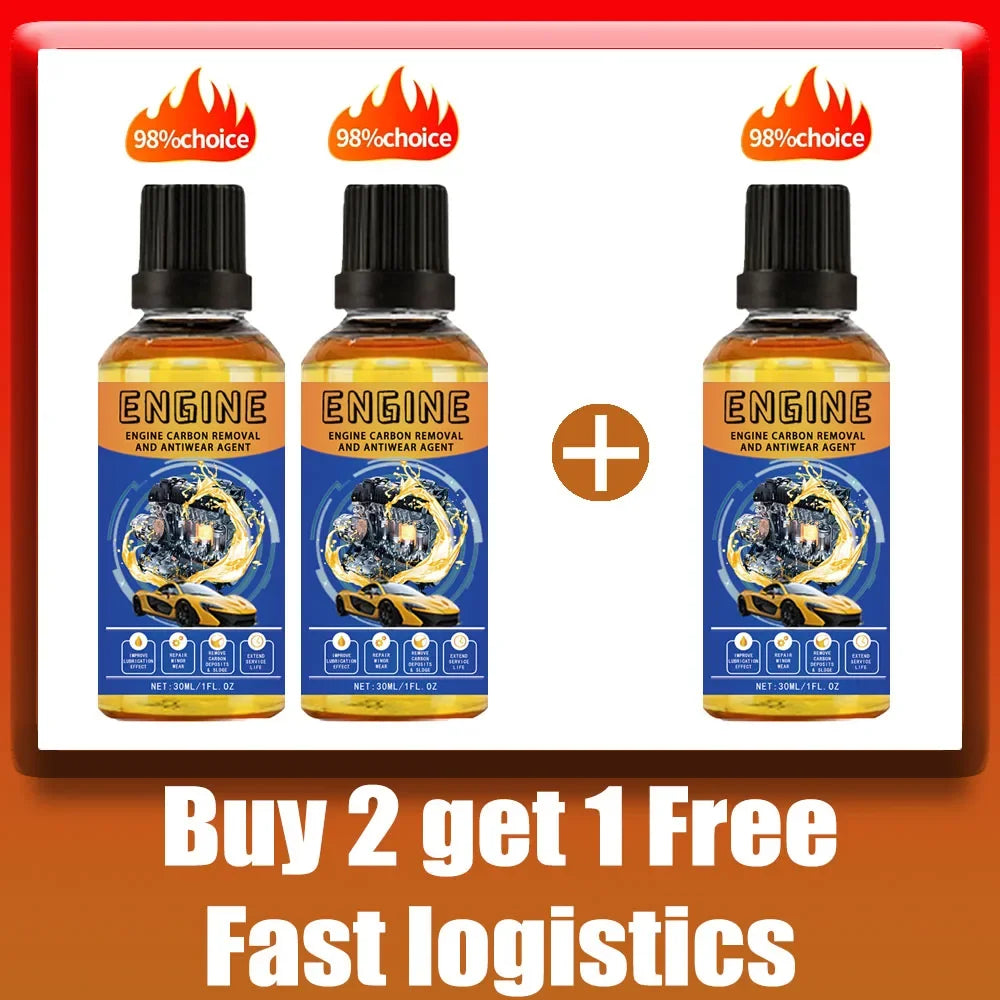 Car Engine Wear Repair Agent Reduce Fuel Consumption Gasoline Diesel Oil Additive Engine Cleaner Catalytic Converter