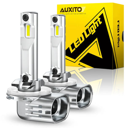 AUXITO 2Pcs H27W H27 LED 881 880 LED Fog Lights Canbus H27W/1 H27W/2 LED Bulb Car Fog Driving Lamp DRL No Error 12V 6500K White