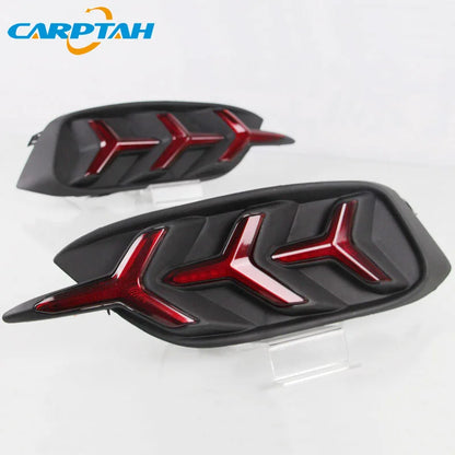 Car LED Rear Bumper Lamps For Honda Civic 2016 - 2020 Brake Light Turn Signal Backup Reflector Lamp Taillights Car Fog lamp