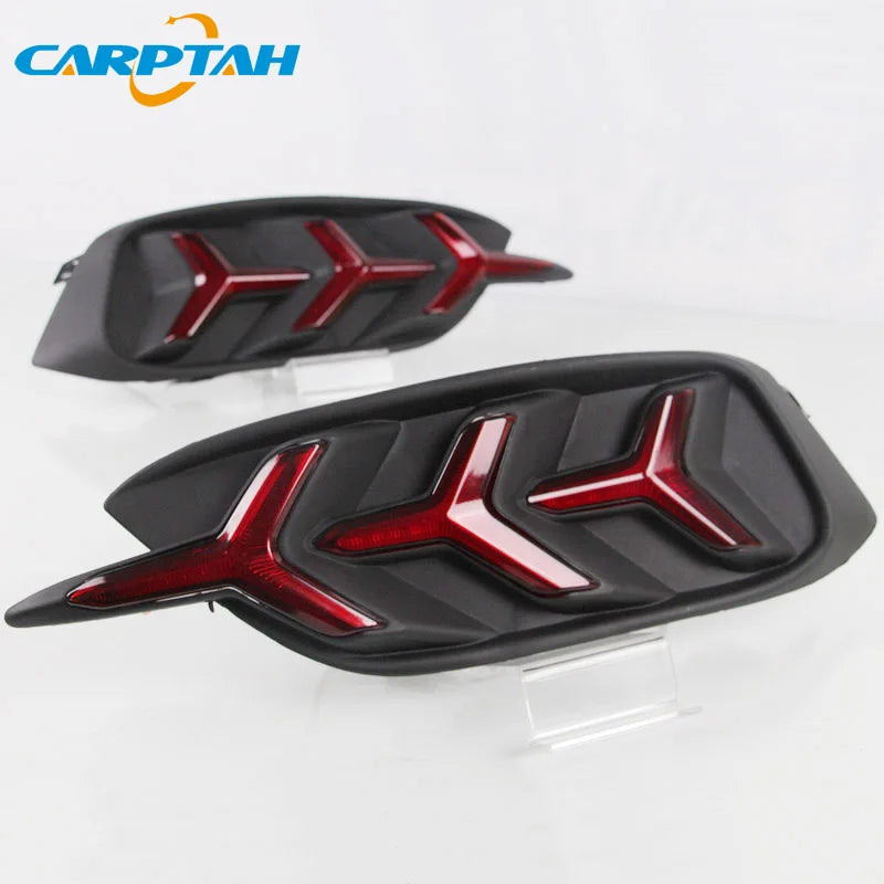Car LED Rear Bumper Lamps For Honda Civic 2016 - 2020 Brake Light Turn Signal Backup Reflector Lamp Taillights Car Fog lamp