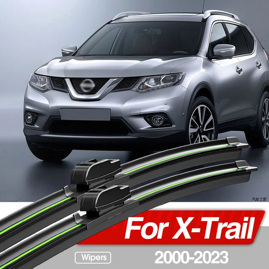 Pour Nissan X-Trail XTrail X Trail T30 T31 T32 T33 2000-2023 avant essuie-glace Blades 2x Windscreen accessoires 2013 2021