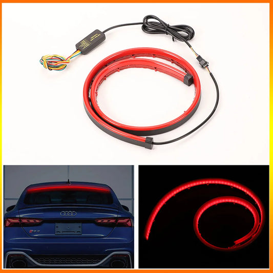 Automotive LED High Mounted Brake Light Warning Light Strip With Flow Light Steering Brake Multiple Functions Brake light