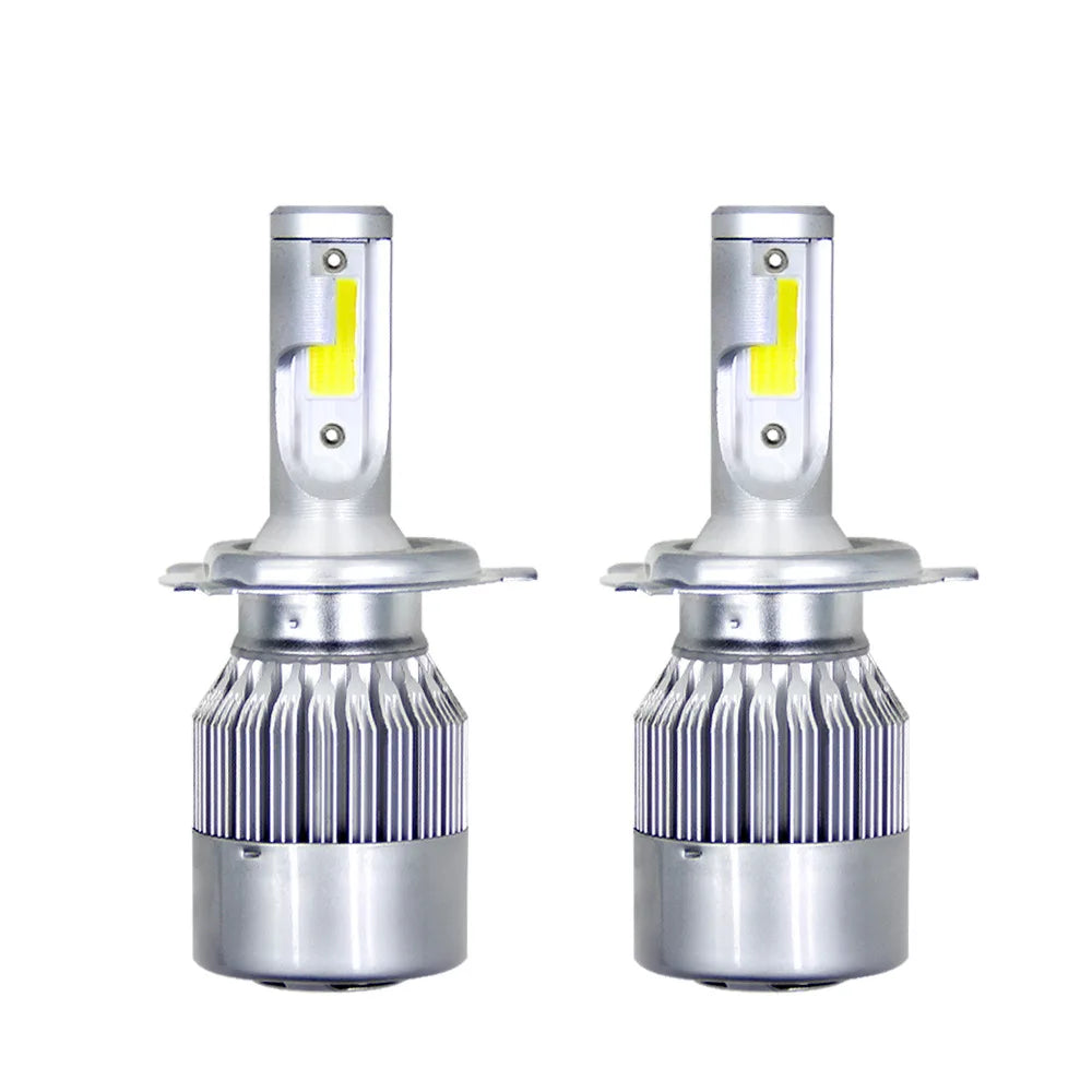 C6 Auto Led Headlight Bulbs H3 H1 H4 H7 H11 880 881 H27 Bulbs 9005 HB3 H10 HB4 9006 H13 6000K 12V Auto Headlamps