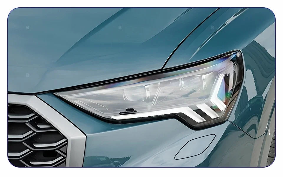 Auto Headlights Accessories For Audi Q3 2020-2023 Upgrade Matrix Projector Lens LED Car Head Lights Plug and Play Assembly