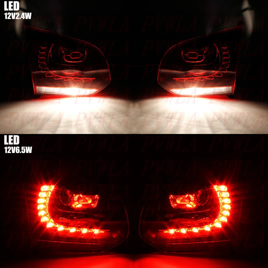 LED Flowing OEM Style Tail Light For VW Golf 6 R20 GTD 2009 2010 2011 2012 2013 Car accessories Rear Brake Light Turn Signal