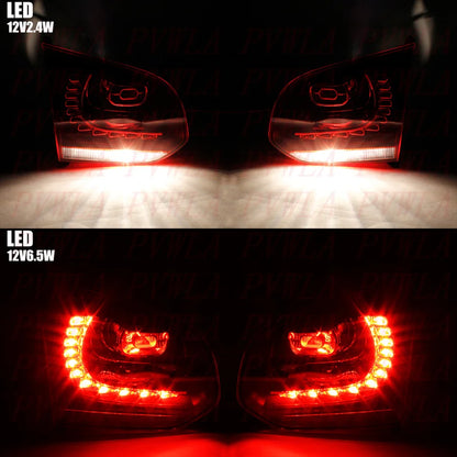 LED Flowing OEM Style Tail Light For VW Golf 6 R20 GTD 2009 2010 2011 2012 2013 Car accessories Rear Brake Light Turn Signal