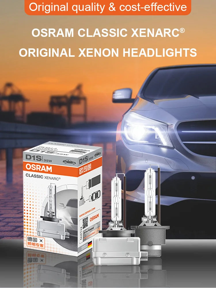 OSRAM D1S D2S D3S D4S D8S D2R D 66140 66240 66340 66440 CLC CLASSIC Original Spare Part 4200K HID Bulb Xenon White Car Headlight