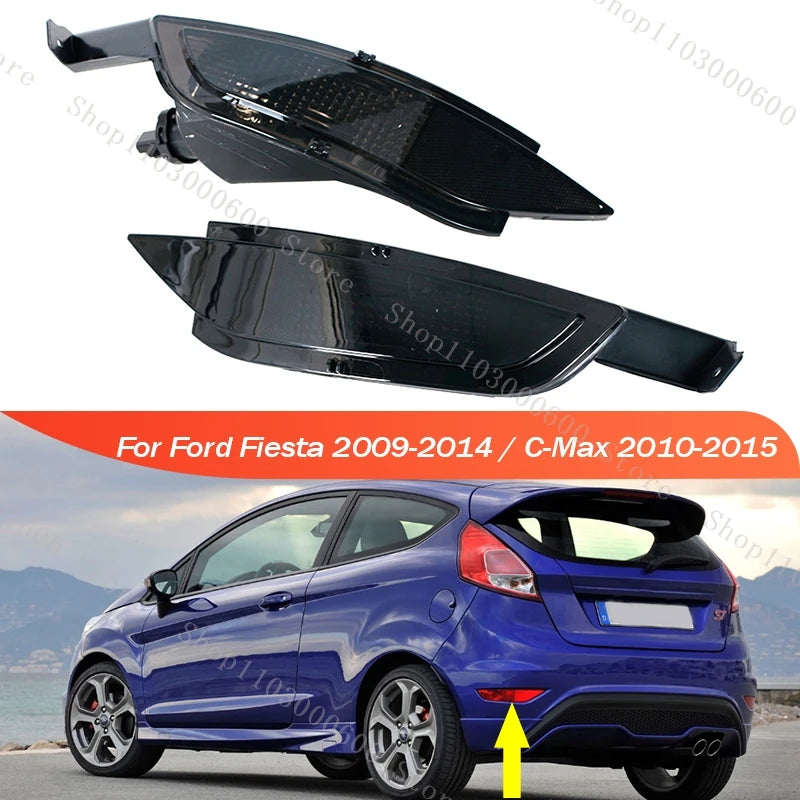 For Ford Fiesta 2009-2014 / C-Max CMAX 2010-2015 Rear Bumper Fog Light Rear Brake Stop Lamp 8A61-17A849-AB 8A61-15K273-AC