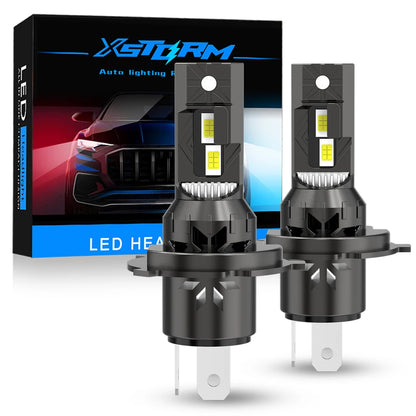XSTORM H4 H7 LED Canbus 100W 30000LM 9005 H11 Headlight Canbus H1 H3 LED Light Bulbs Hi/Lo Headlamps With Fan Lamp 12V 6500K