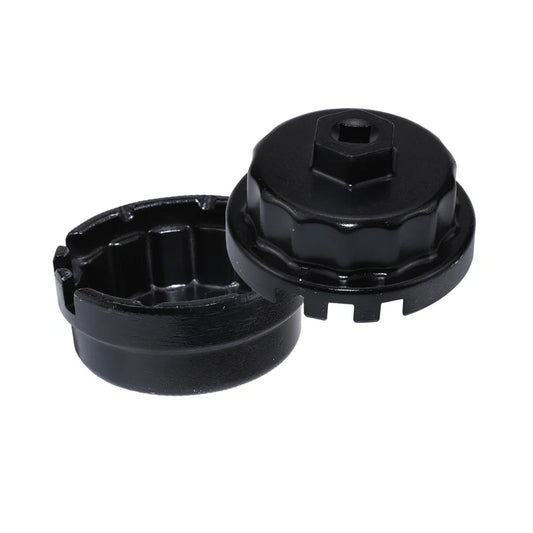 Filtre à huile Removal Tool pour Toyota Matrix Prius Corolla RAV4 Lexus RX 450h ES350 ES300h Wrench Key accessoires 14 Flutes 64.5mm (livraison : 5 à 12 jours)